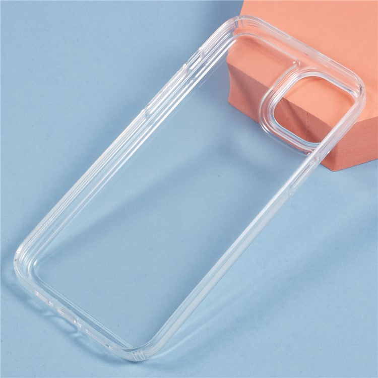 For iPhone 14 Plus Case HD Clear Soft TPU Phone Back Cover Airbag Protection