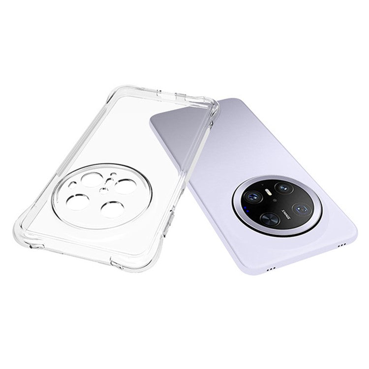 For Huawei Mate 70 Pro TPU Phone Case Non-Slip Transparent Mobile Phone Cover
