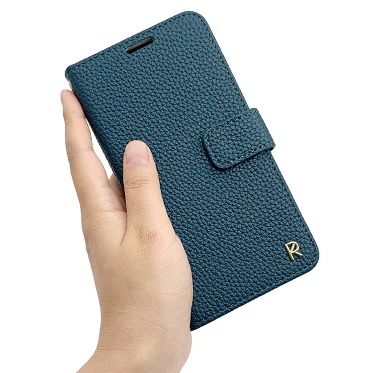 SIMPLY ROAR For iPhone 14 Pro Max Case with Wallet Card Holder Leather Phone Cover - Purple