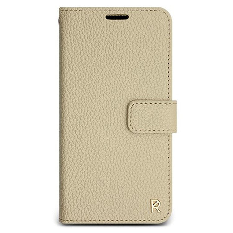 SIMPLY ROAR For iPhone 14 Pro Max Case with Wallet Card Holder Leather Phone Cover - Khaki