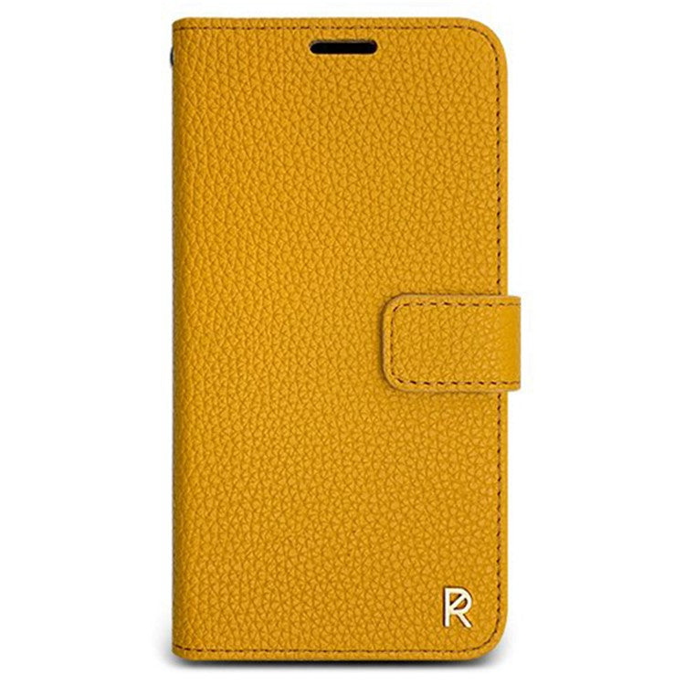SIMPLY ROAR For iPhone 14 Pro Case with Wallet Card Holder Leather Phone Cover - Orange
