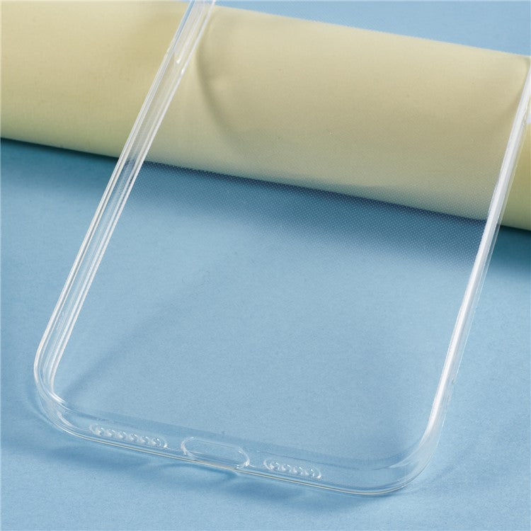 UNITHIN For iPhone 14 Plus Case Ultra Thin 0.7mm Clear TPU Anti Drop Phone Cover Precise Cutouts