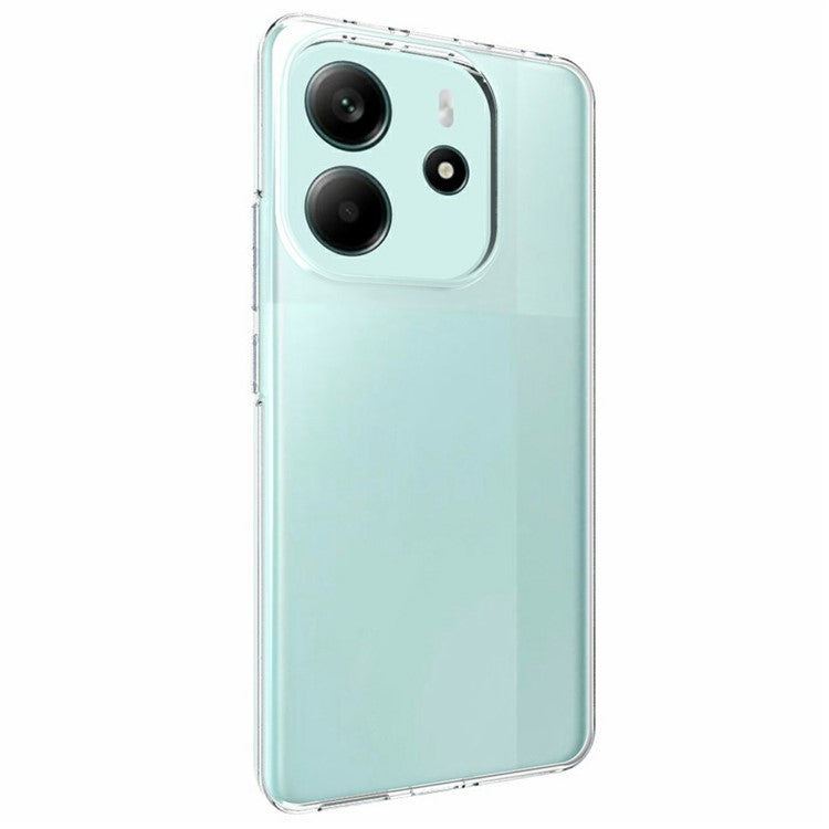 10Pcs / Pack For Xiaomi Redmi Note 14 4G (163.25x76.55x8.16mm) Case Watermark Free TPU Protective Clear Phone Cover