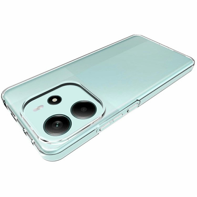 10Pcs / Pack For Xiaomi Redmi Note 14 4G (163.25x76.55x8.16mm) Case Watermark Free TPU Protective Clear Phone Cover