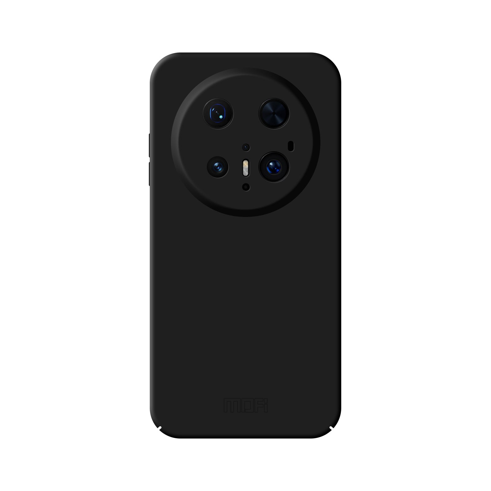 For Huawei Mate 70 Pro Phone Case MOFI JK Qin Series Skin-Touch Matte Anti-fingerprint Back Cover - Black