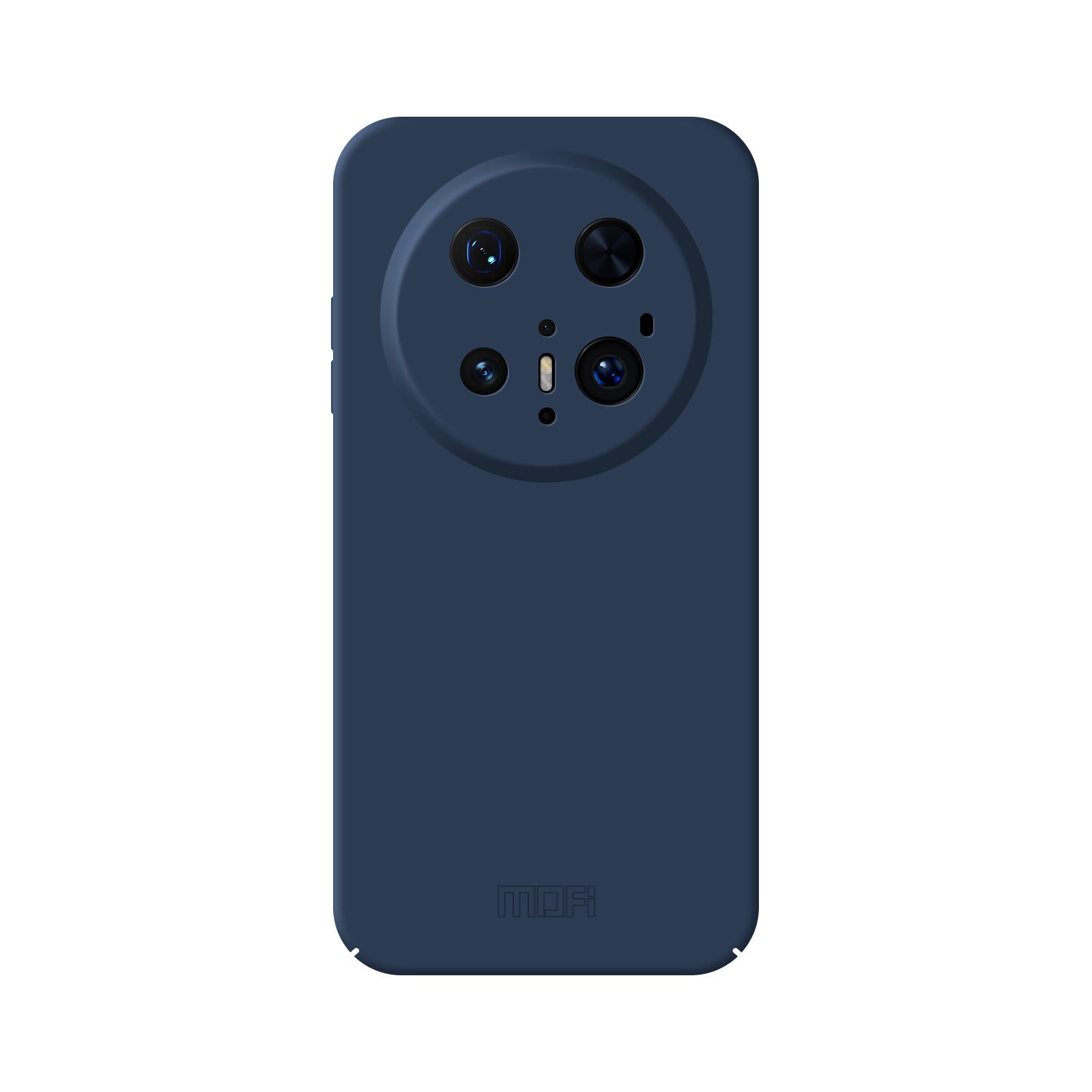 For Huawei Mate 70 Pro Phone Case MOFI JK Qin Series Skin-Touch Matte Anti-fingerprint Back Cover - Blue