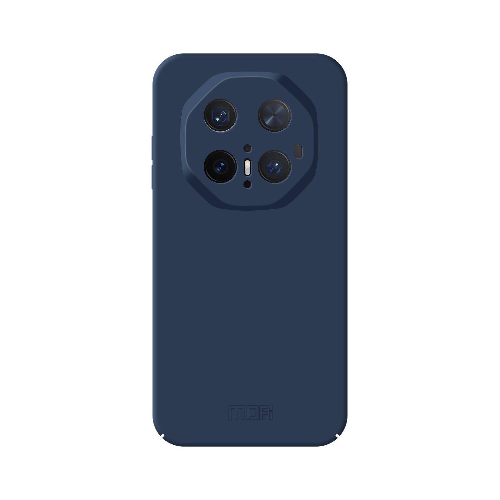 For Huawei Mate 70 RS Ultimate Phone Case MOFI JK Qin Series Skin-Touch Matte Anti-fingerprint Back Cover - Blue