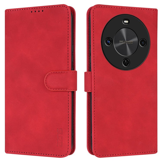 AZNS For Huawei Enjoy 70X Case PU Leather Wallet Phone Cover - Red