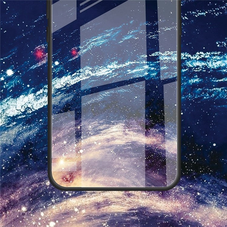 For Huawei Mate 50 Pro 4G Pattern Printing Tempered Glass Phone Case Hard PC Soft TPU Frame Anti-Scratch Shockproof Cover - Lovely