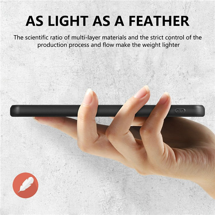 For Huawei nova 13 5G Case Carbon Fiber Texture PU Leather + PC + TPU Phone Cover - Apricot