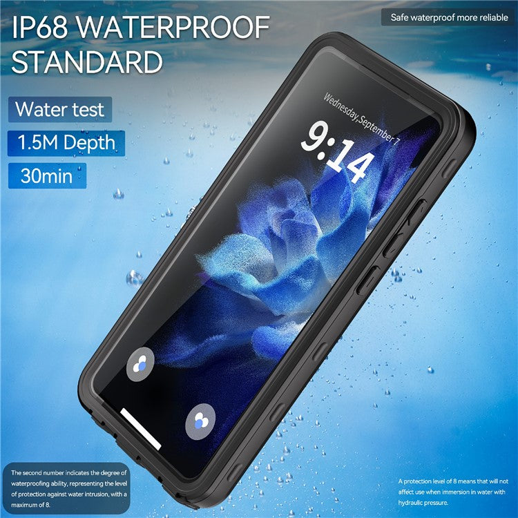 REDPEPPER A Series For Motorola Moto G Stylus 5G (2025) IP68 Phone Case Clear Back Waterproof Cover