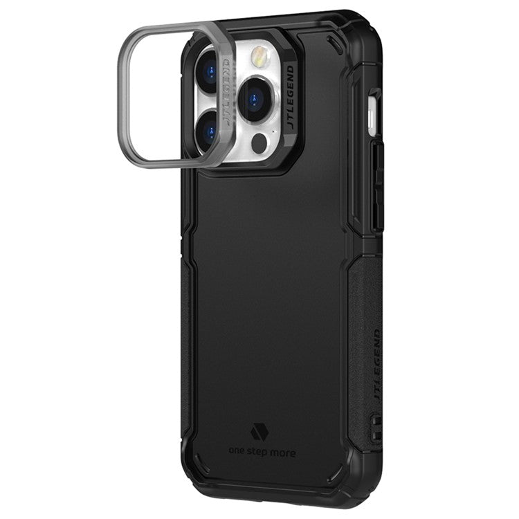 TLEGEND DX Pro Military Grade Phone Case for iPhone 14 Pro Max Magnetic Phone Case TPU+PC Protective Magnetic Cover with Camera Frame - Black