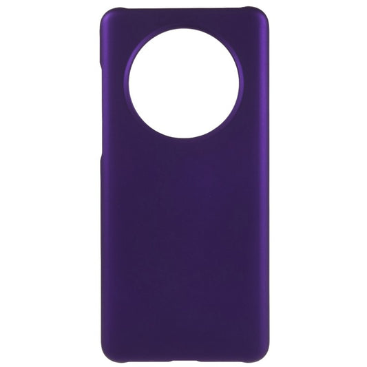 For Huawei Mate 50 Pro 4G Rubberized Glossy Hard PC Phone Case Anti-scratch Drop Protection Phone Cover - Purple