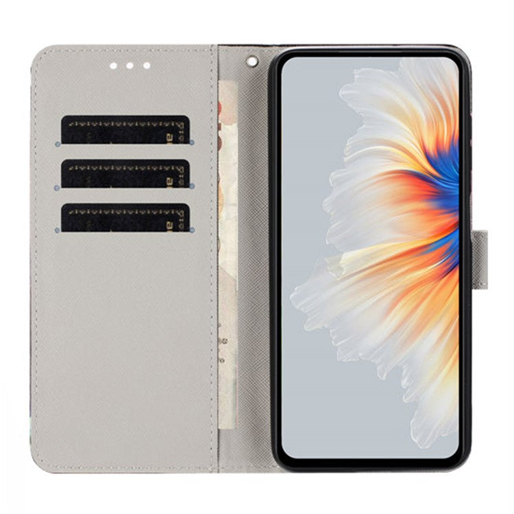 YX-2501 For Xiaomi 15 Ultra Case Pattern Printing PU Leather Wallet Phone Cover with Lanyard - Butterfly Tree