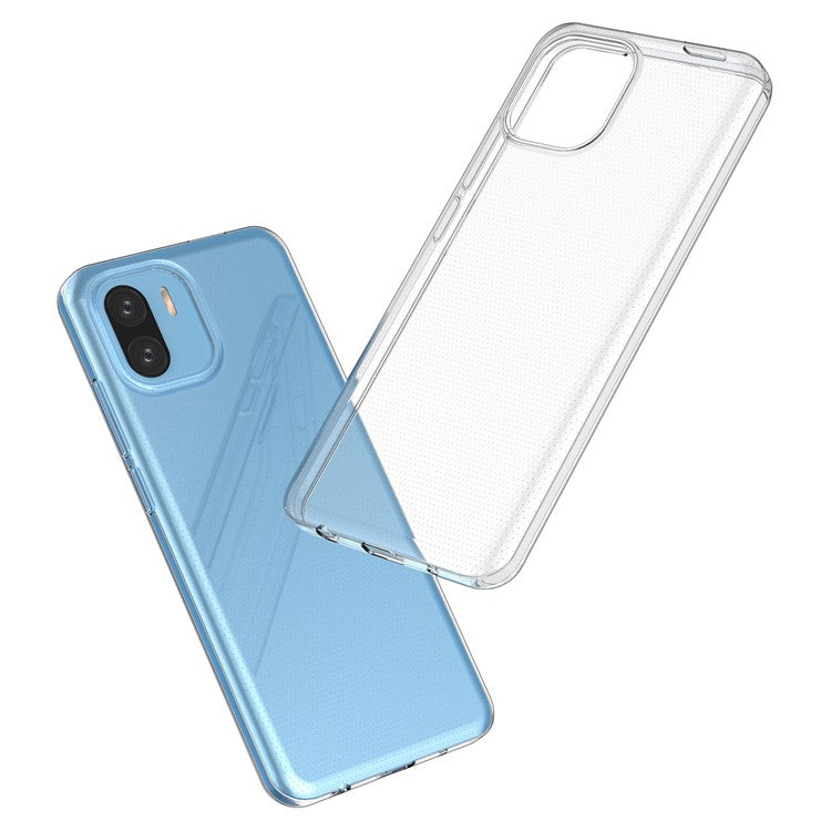 Soft TPU Cover for Xiaomi Redmi A1 4G / A2 4G, Ultra Slim Transparent Drop-Proof Phone Back Case