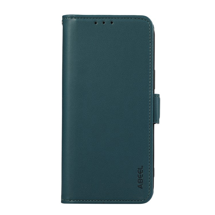 ABEEL For Motorola Edge 60 Fusion 5G Case Leather Phone Cover with RFID Blocking Wallet - Green