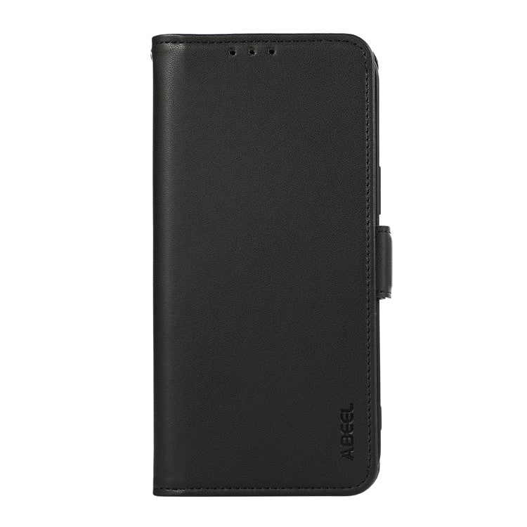 ABEEL For Motorola Edge 60 Fusion 5G Case Leather Phone Cover with RFID Blocking Wallet - Black
