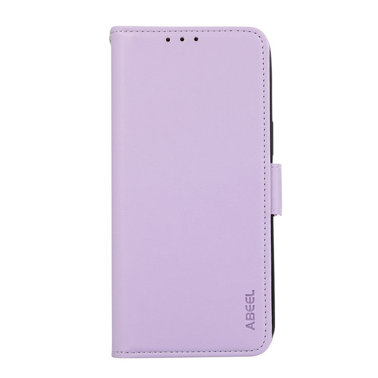 ABEEL For Motorola Edge 60 Fusion 5G Case Leather Phone Cover with RFID Blocking Wallet - Purple