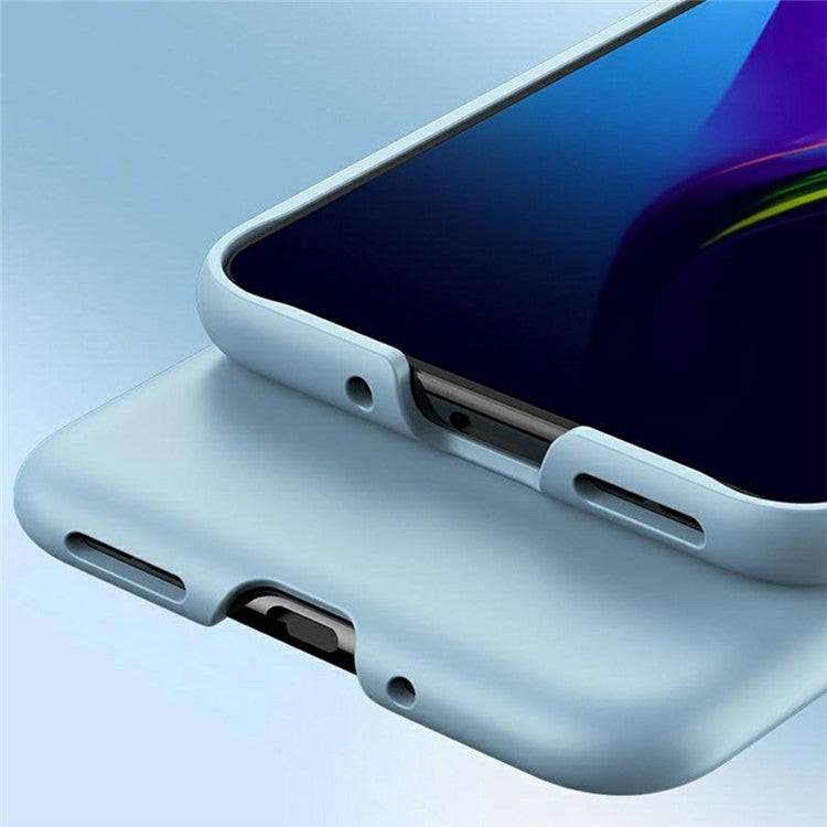 For Motorola Razr 60 Case Ultra Thin Skin Touch Rubberized Hard PC Phone Cover - White