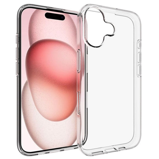 For iPhone 17 Case Watermark Resistant TPU Clear Phone Back Cover