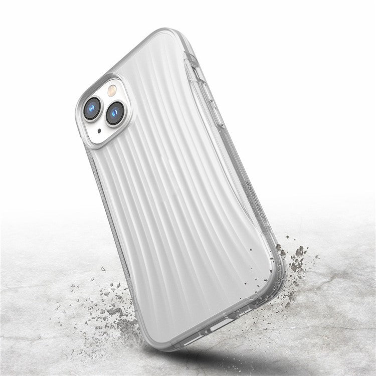 DEFENSE for iPhone 14 Plus Military Grade Rugged Cover Biodegradable Soft TPU Anti-Scratch Protective Phone Case - White