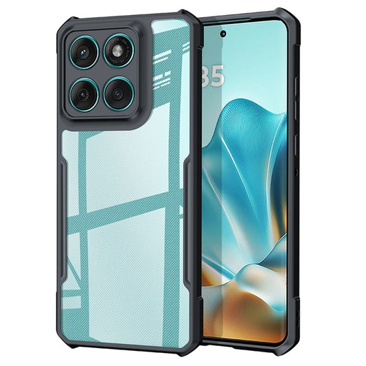 XUNDD For Motorola Edge 60 Fusion 5G Case Dropproof TPU + Acrylic Clear Back Phone Cover
