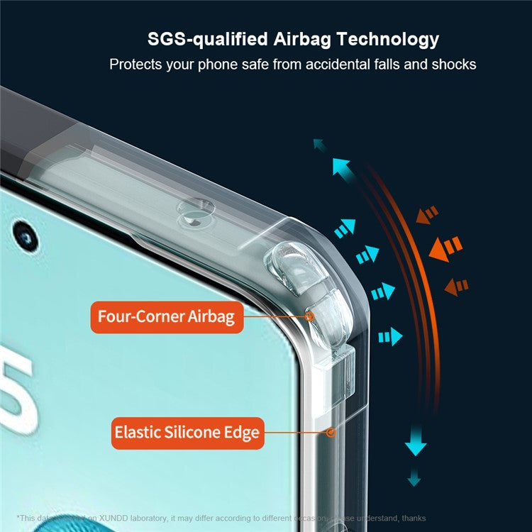 XUNDD For Motorola Edge 60 Fusion 5G Case Dropproof TPU + Acrylic Clear Back Phone Cover