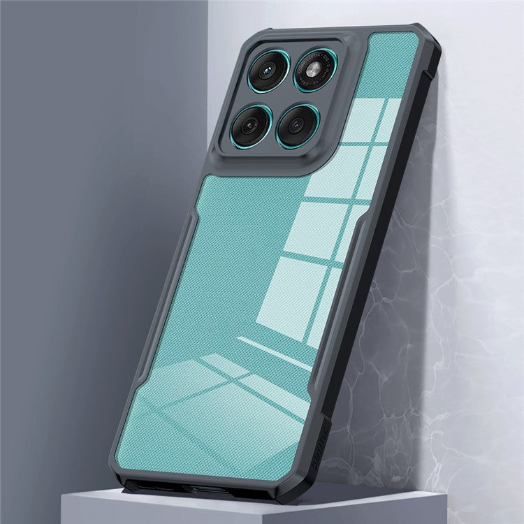 XUNDD For Motorola Edge 60 Fusion 5G Case Dropproof TPU + Acrylic Clear Back Phone Cover