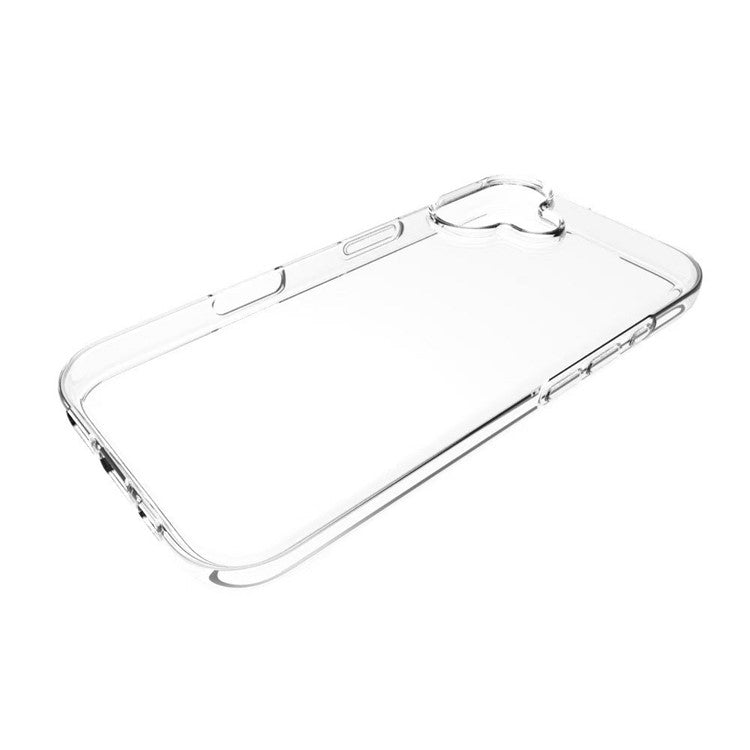 For iPhone 17 Case Anti-Fingerprint Crystal Clear TPU Phone Cover