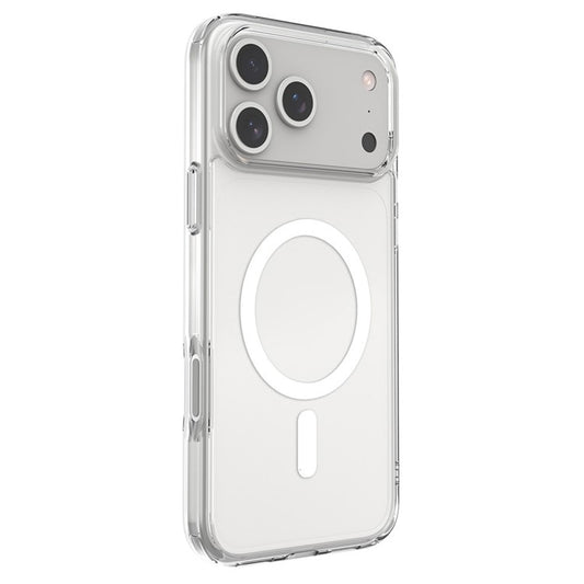 For iPhone 17 Crystal Clear Case Compatible with MagSafe TPU + PC Phone Cover