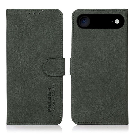 KHAZNEH For iPhone 17 Air Case PU Leather Wallet Stand Phone Cover - Green