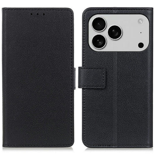 For iPhone 17 Pro Case PU Leather Stand Wallet Phone Cover