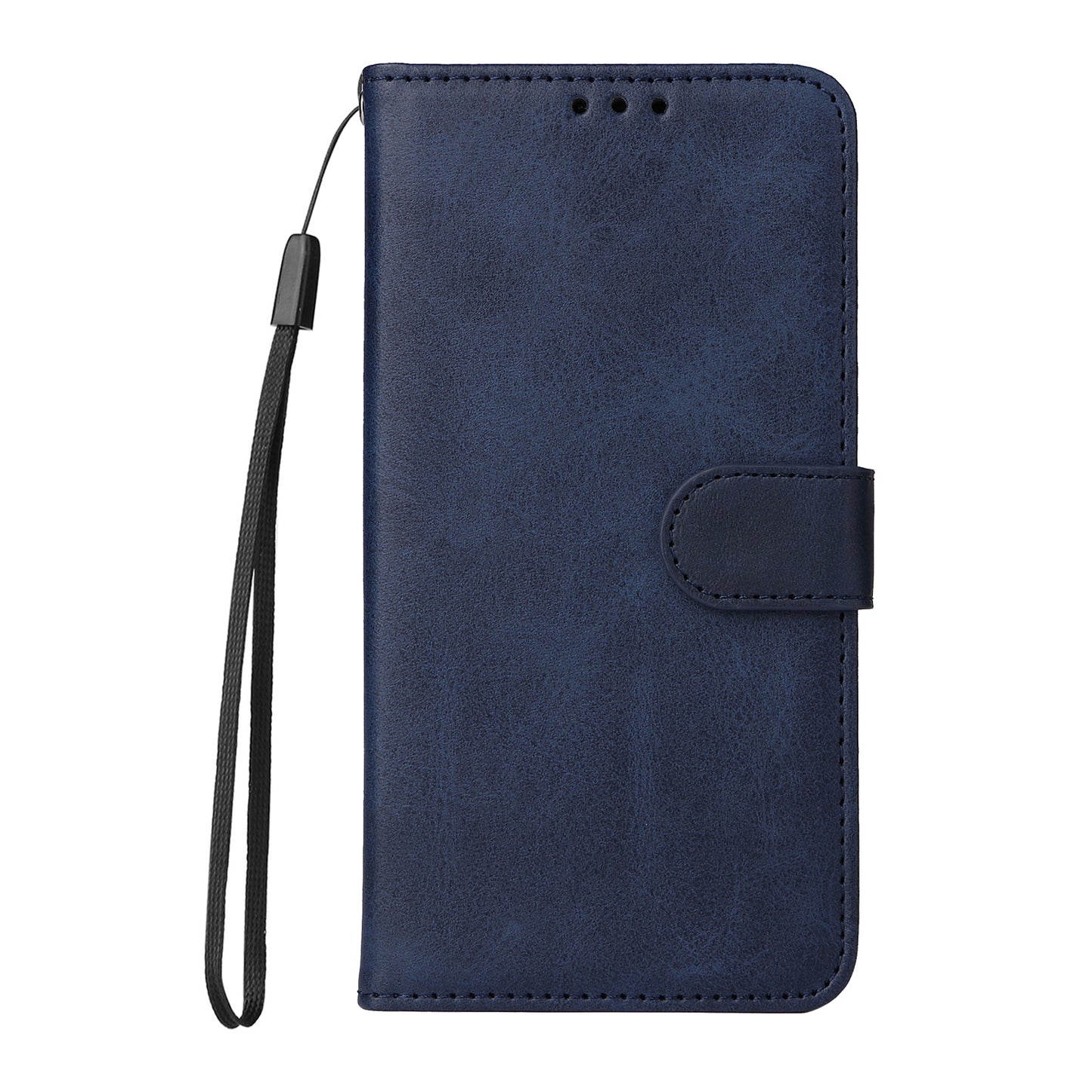 For iPhone 17 Case Wallet PU Leather Folio Flip Phone Cover - Blue