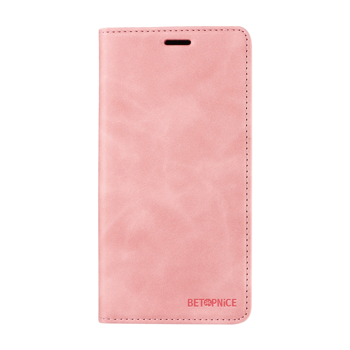 For iPhone 17 Case BETOPNICE Magnetic Closure RFID Blocking Wallet Stand Leather Phone Cover - Pink