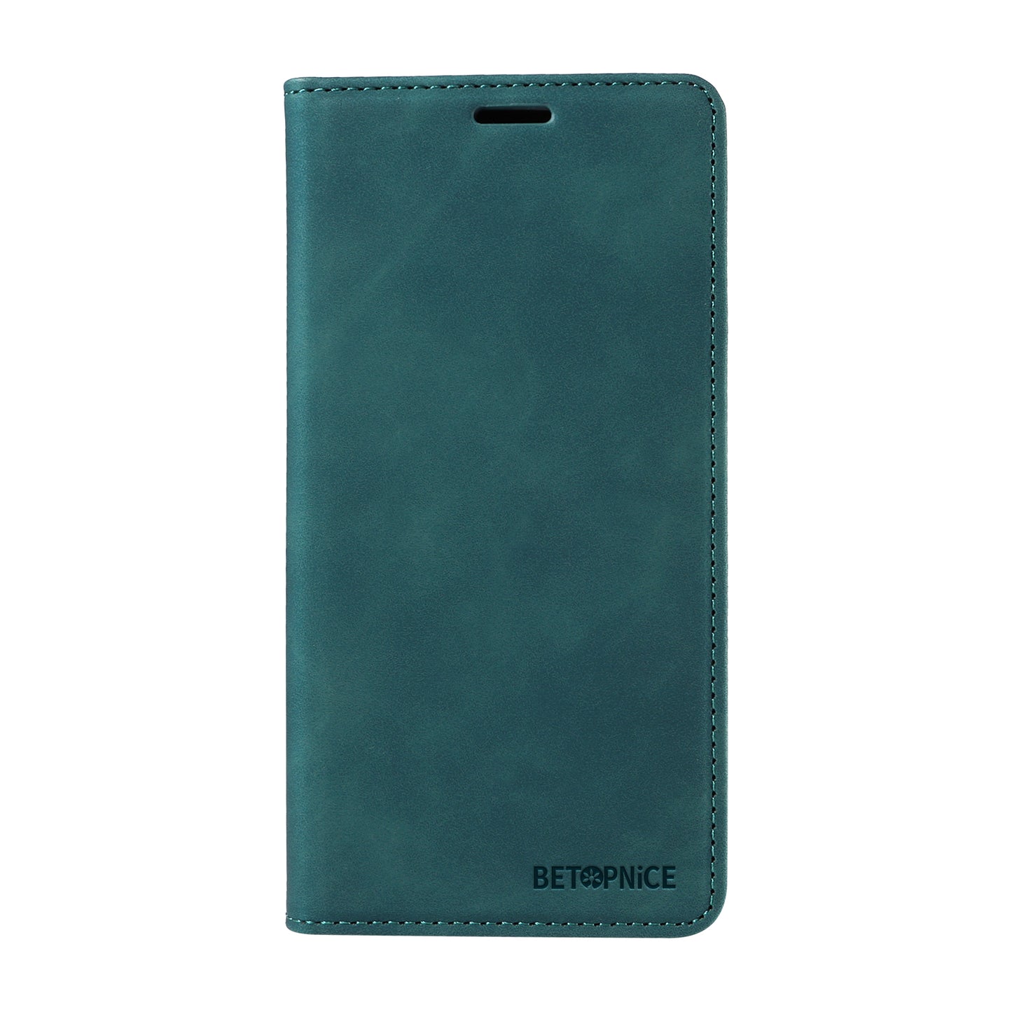 For iPhone 17 Case BETOPNICE Magnetic Closure RFID Blocking Wallet Stand Leather Phone Cover - Green