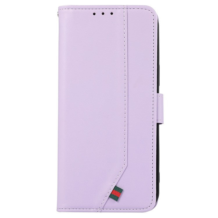 For iPhone 17 Case RFID Blocking Flip Leather Phone Cover - Purple