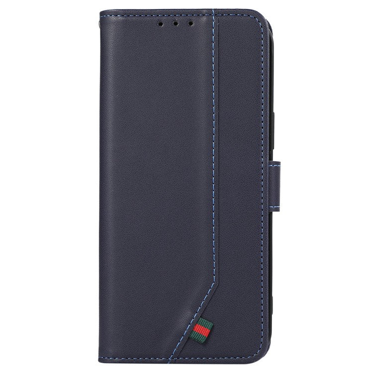 For iPhone 17 Case RFID Blocking Flip Leather Phone Cover - Blue