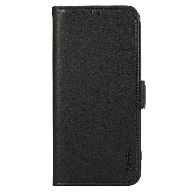 ABEEL For iPhone 17 Case Leather Phone Cover with RFID Blocking Wallet - Black
