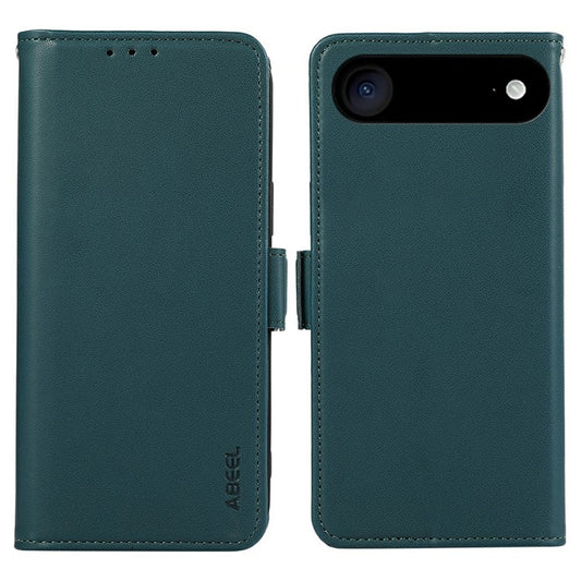 ABEEL For iPhone 17 Air Case Leather Phone Cover with RFID Blocking Wallet - Green