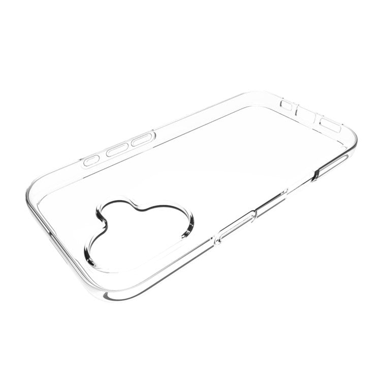 10Pcs  /  Pack For iPhone 17 Case Watermark Free TPU Protective Clear Phone Cover