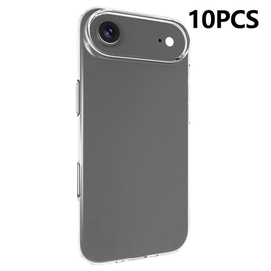 10Pcs  /  Pack For iPhone 17 Air Case Watermark Free TPU Protective Clear Phone Cover