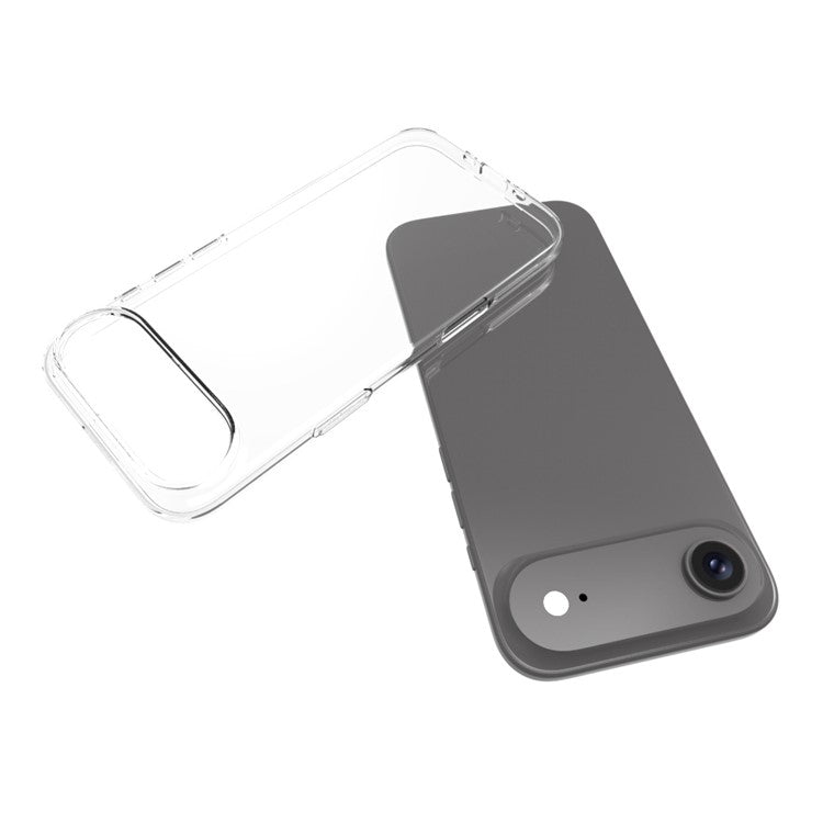 10Pcs  /  Pack For iPhone 17 Air Case Watermark Free TPU Protective Clear Phone Cover