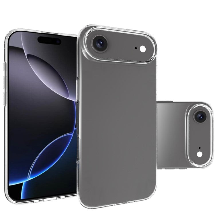 10Pcs  /  Pack For iPhone 17 Air Case Watermark Free TPU Protective Clear Phone Cover