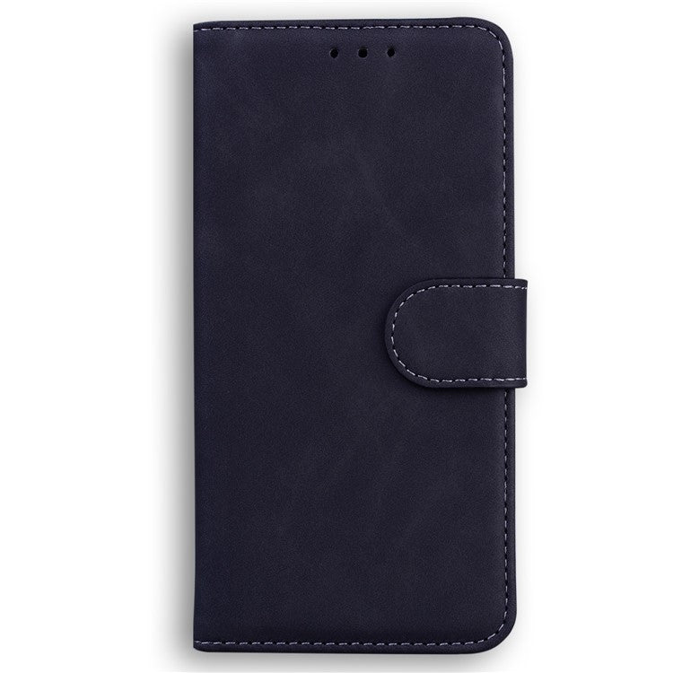 Smartphone Cover for Motorola Moto E22 4G / E22i 4G, Drop Resistant PU Leather Flip Wallet Case Viewing Stand Phone Shell - Black