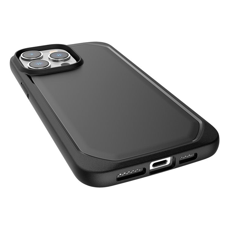 DEFENSE  For iPhone 14 Pro Biodegradable Phone Case Military-Grade Drop Protection TPU Cover - Black