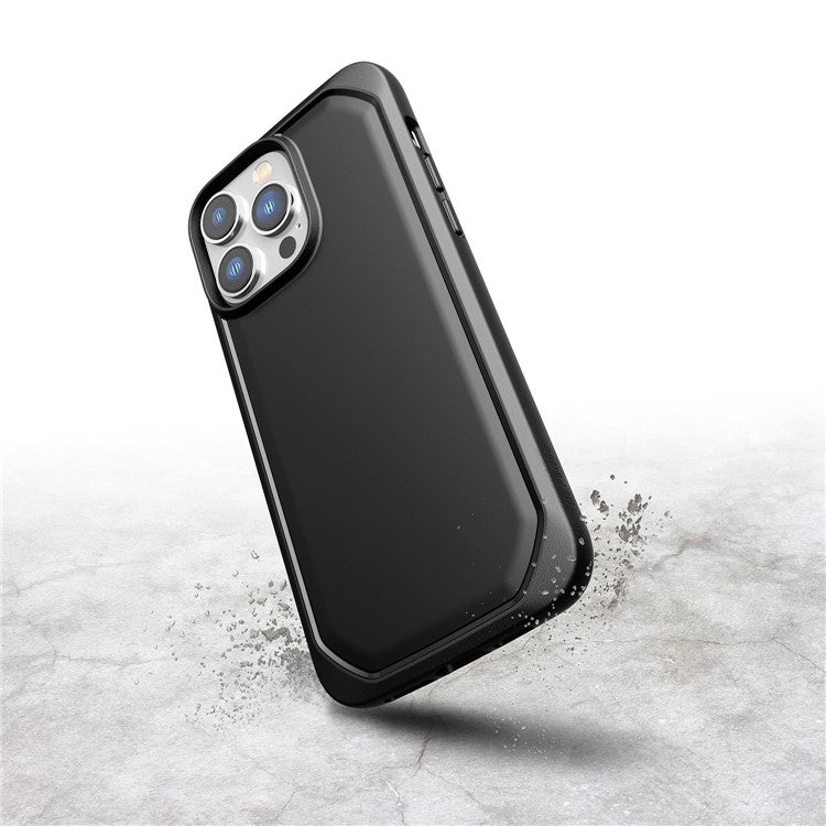 DEFENSE  For iPhone 14 Pro Biodegradable Phone Case Military-Grade Drop Protection TPU Cover - Black