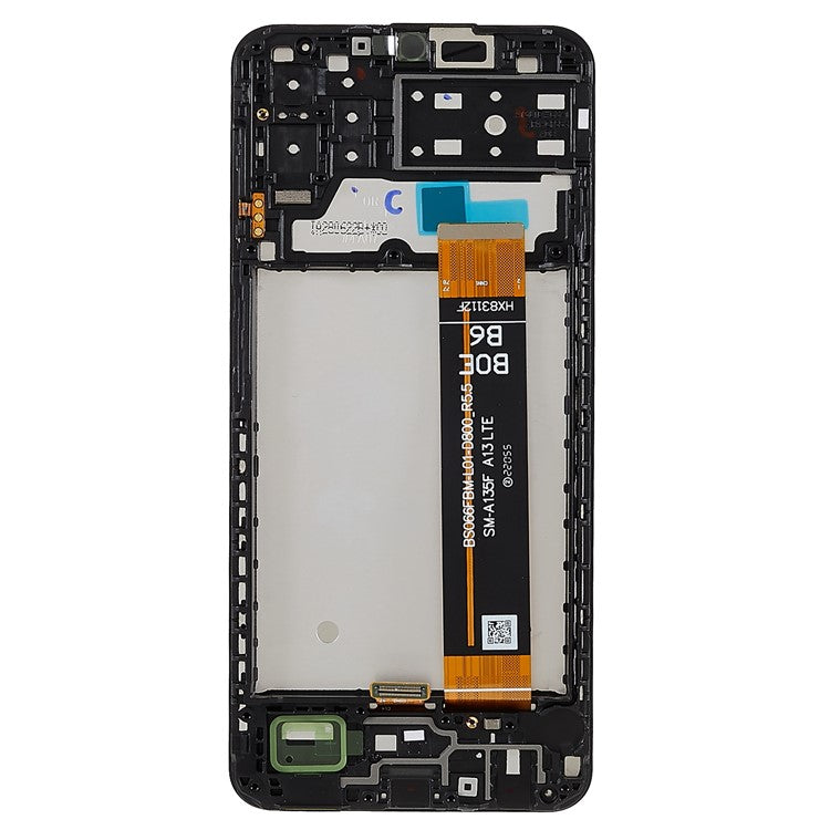 For-Samsung-Galaxy-A13-4G-A135-Grade-S-OEM-LCD-Screen-and-Digitizer-Assembly-+-Frame-Part-(without-Logo)