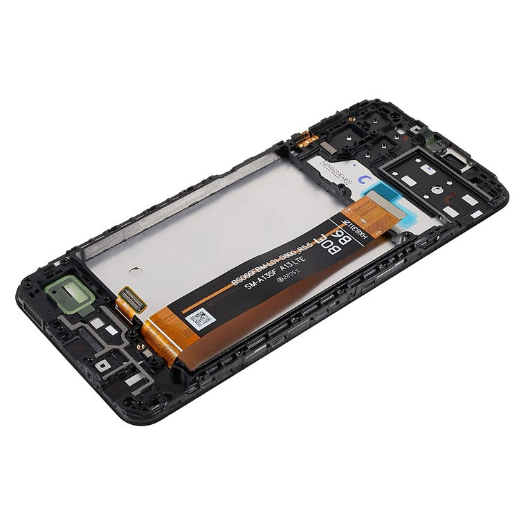 For-Samsung-Galaxy-A13-4G-A135-Grade-S-OEM-LCD-Screen-and-Digitizer-Assembly-+-Frame-Part-(without-Logo)