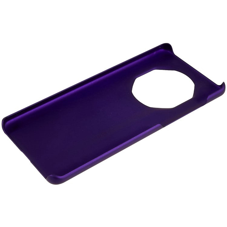 For Huawei Mate 50 RS Porsche Design 4G Hard Plastic Rubberized Glossy Phone Back Case Cellphone Protective Cover - Purple