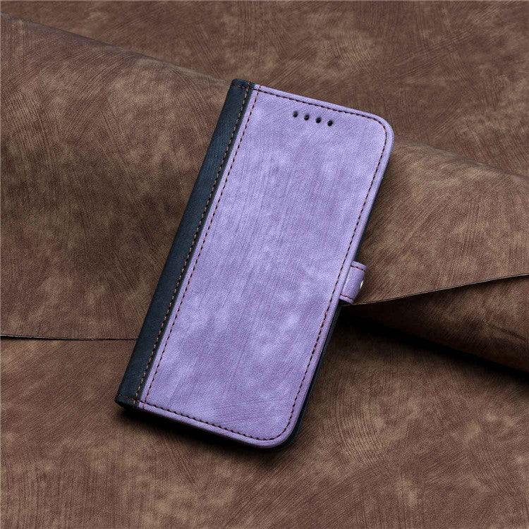 YX0020 For Xiaomi Redmi Note 11 4G (Qualcomm) / Note 11S 4G Phone Case, Bump Proof PU Leather Stand Function Dual Magnetic Clasp Flip Cover Shell with Strap - Light Purple